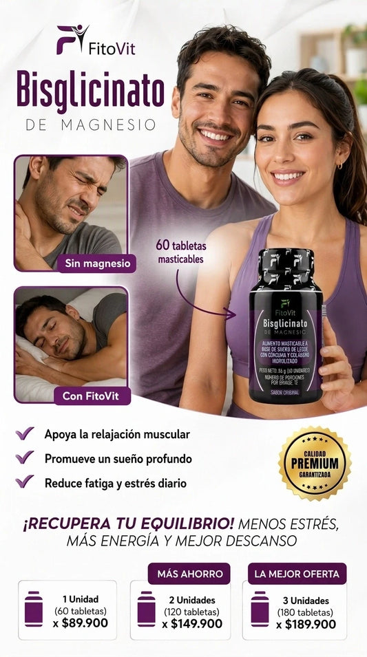 Bisglicinato de Magnesio